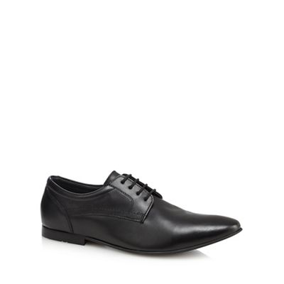 Black 'Phipps' lace up Derby shoes